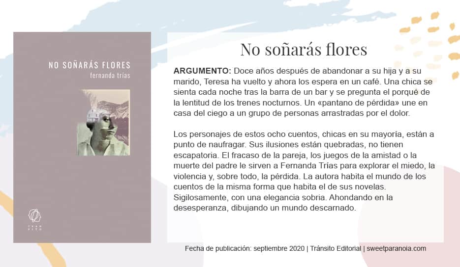 No soñarás flores de Fernanda Trías