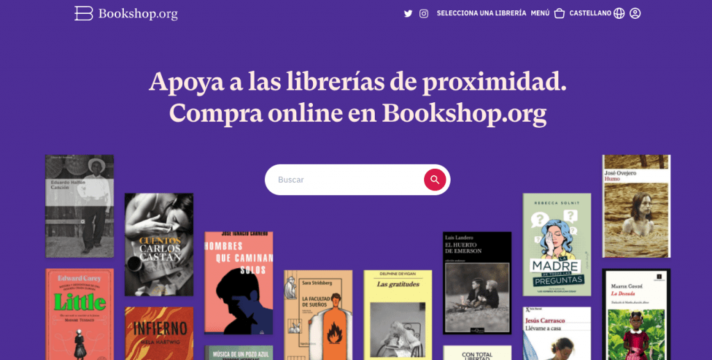 Bookshop en España